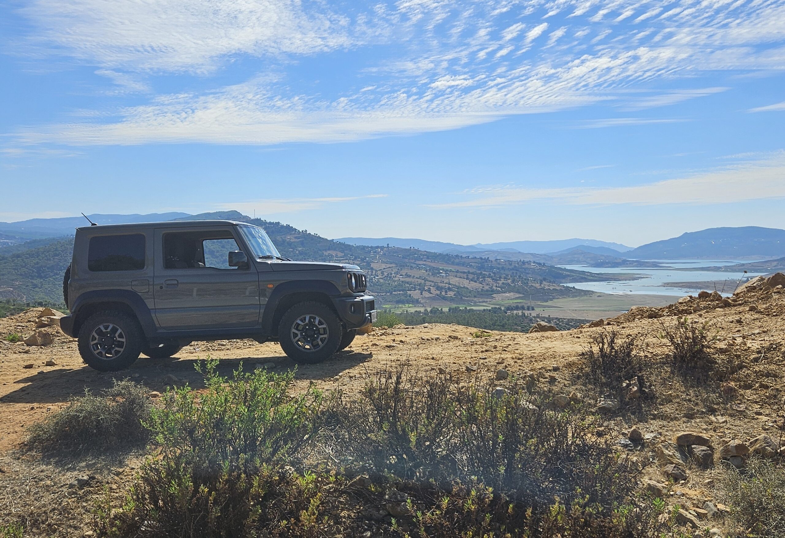 Traditional village visited during off-road tour in Morocco