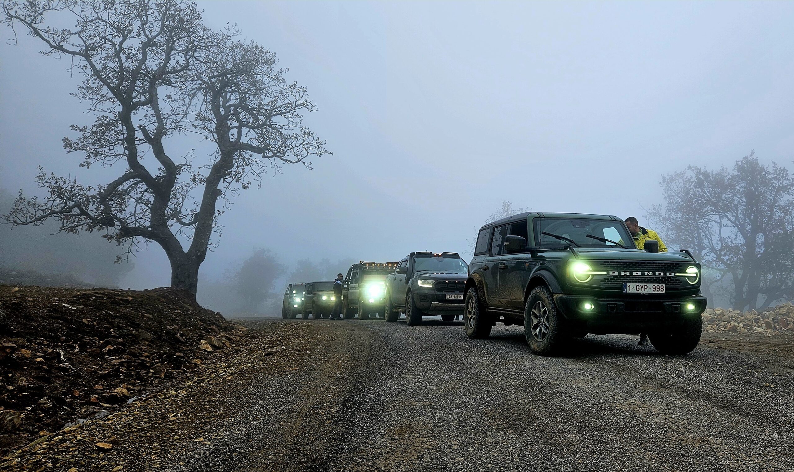 Mountain landscape discovered during off-road tour in Morocco