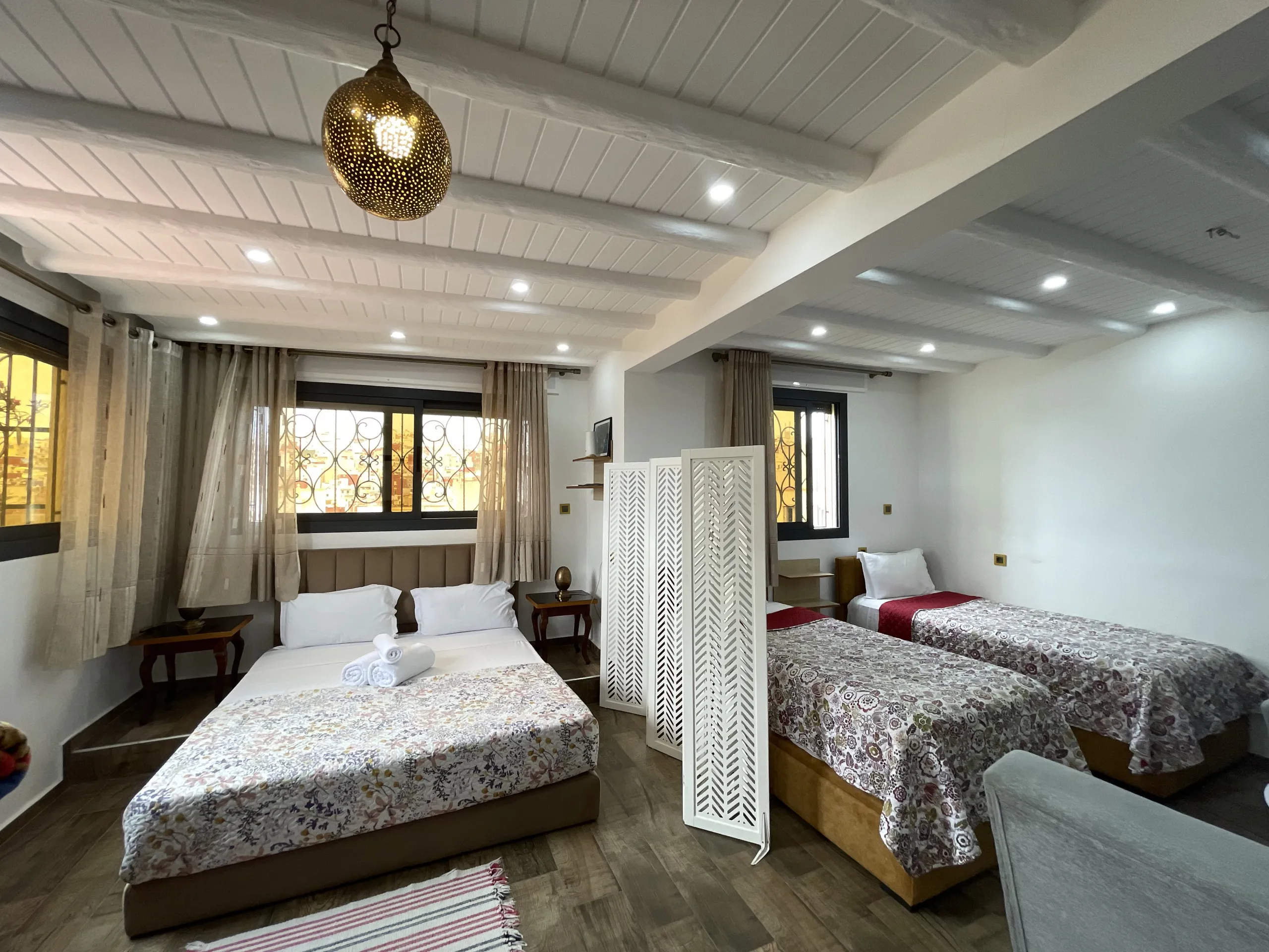 Bedroom in Kasbah’s Keys accommodation in Tangier