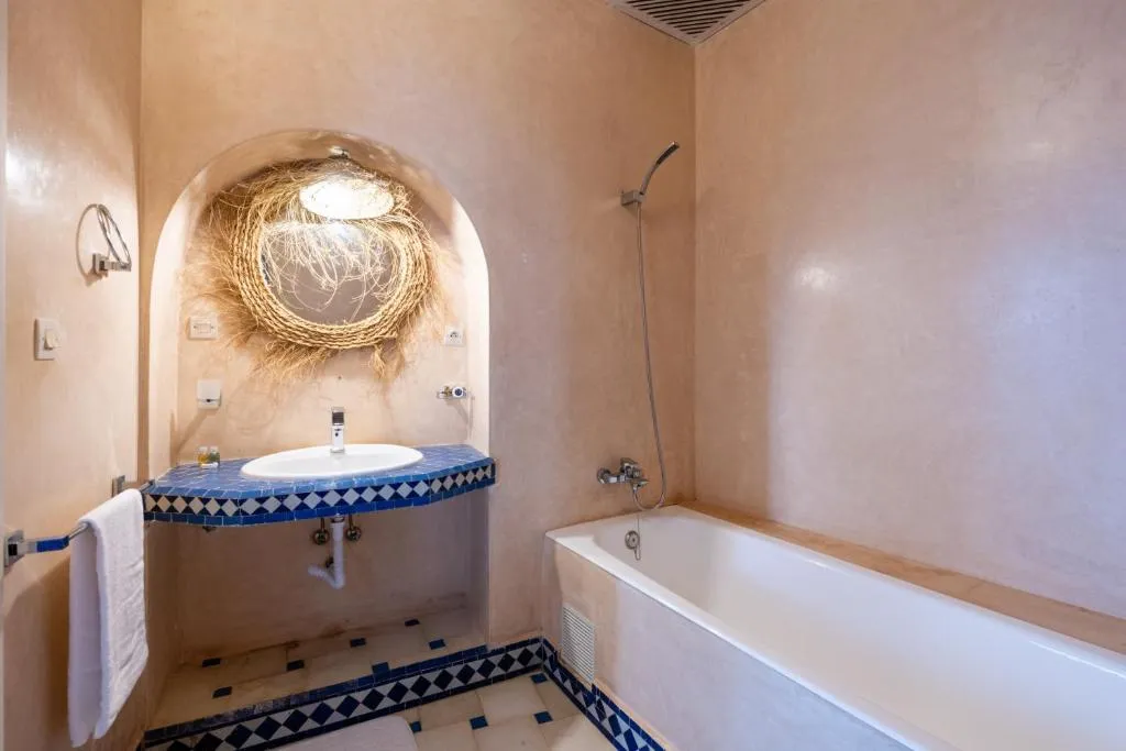 Bedroom at Riad Asilah 32 family riad in Asilah