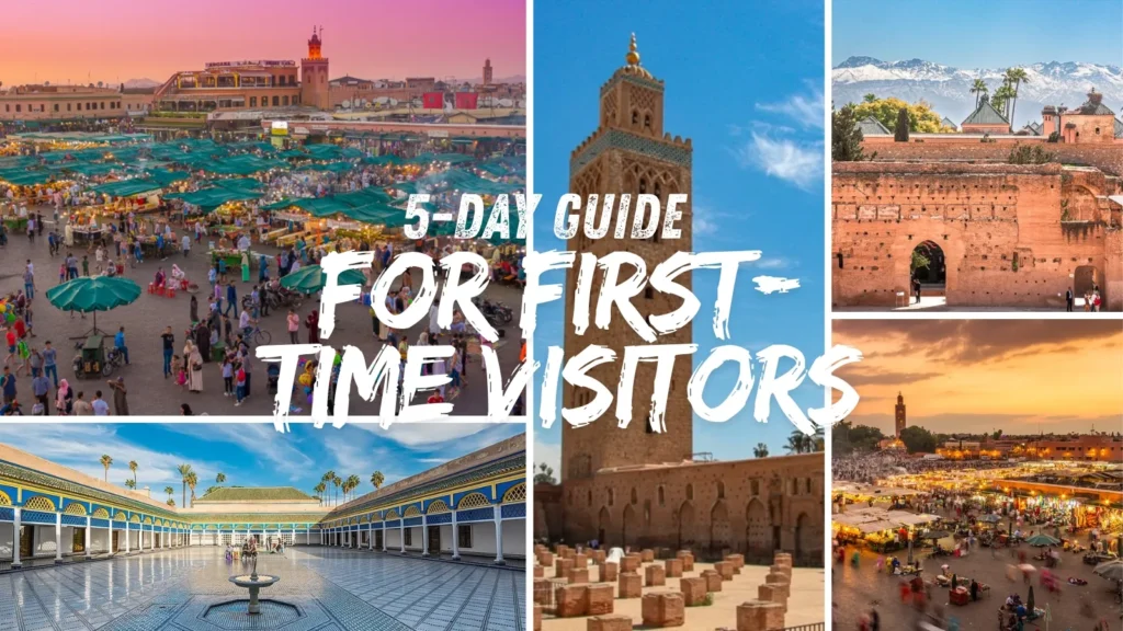Marrakech itinerary