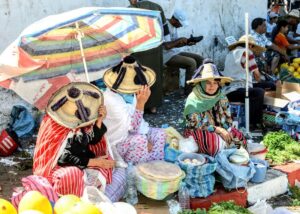 haggling in tangier souks