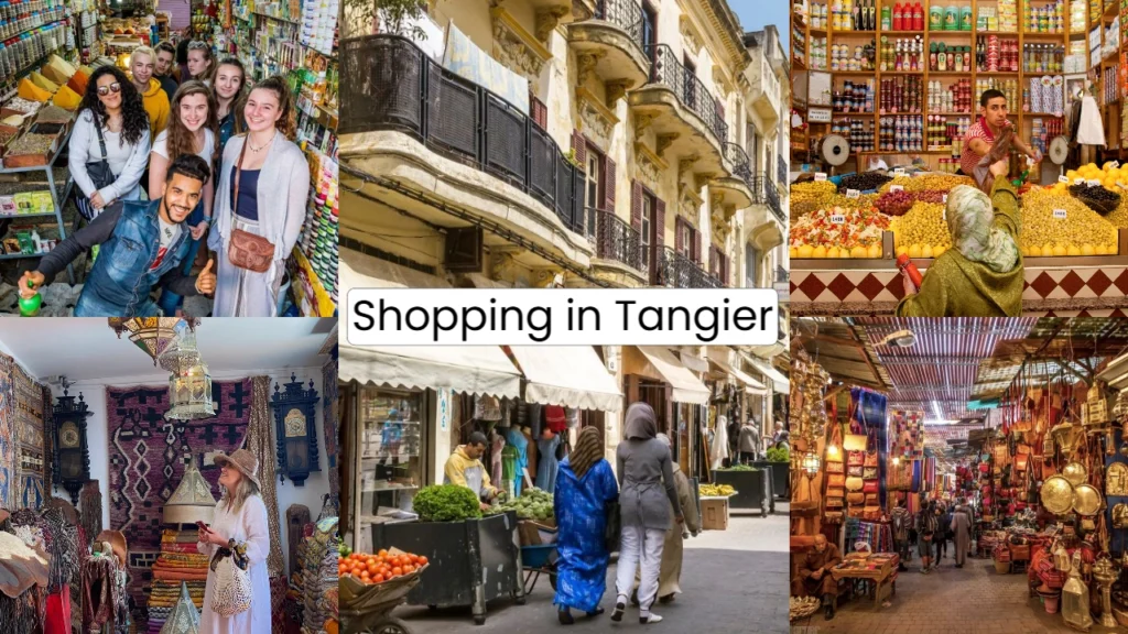 shopping tangier Morocco