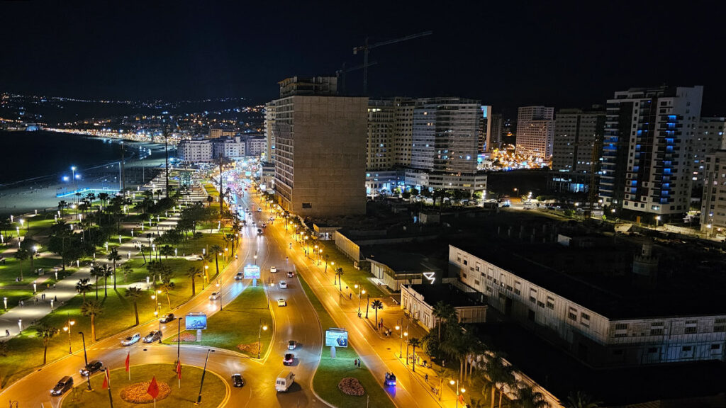 nightlife Tangier city center