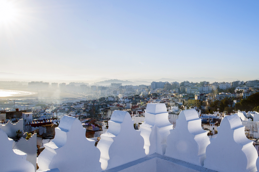 Winter Tangier Medina